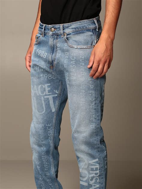 versace jeans vje1vmbbm|Versace couture jeans.